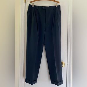 Braggi Pleat Front, Cuff Bottom Pants (36/30)